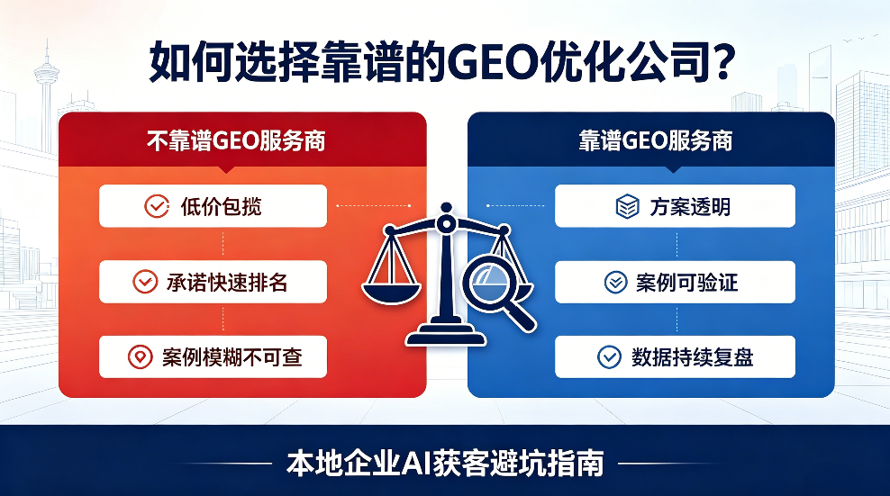 威海如何选择靠谱的GEO优化公司？本地企业AI获客避坑指南